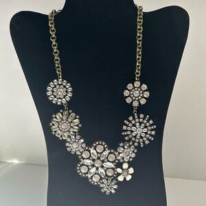 Your Bijoux Box rhinestone statement necklace
